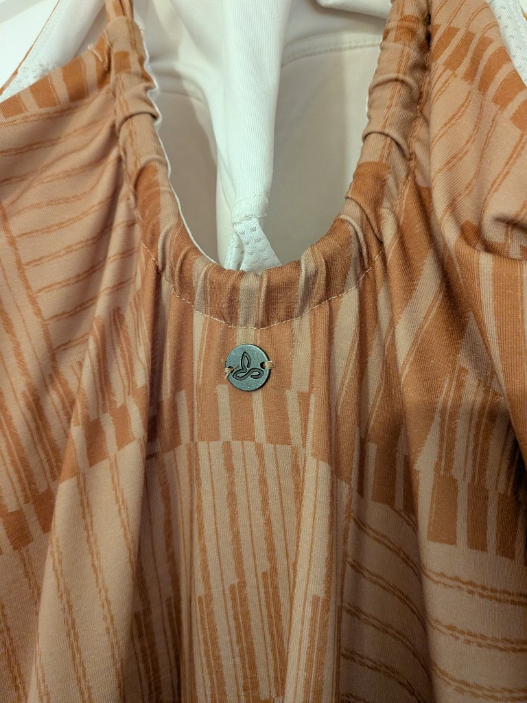 Prana Avore Gold-Tone Print Athletic Dress — image 7 of 8